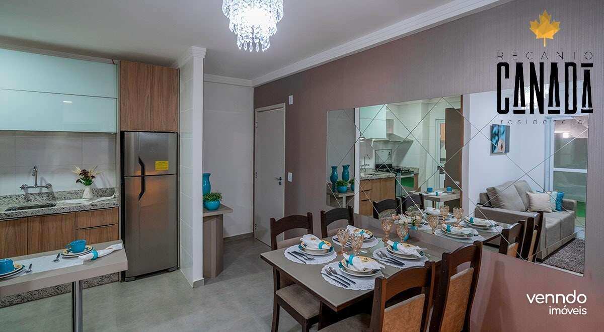 Apartamento à venda com 2 quartos, 62,99m² - Canadá,Cascavel