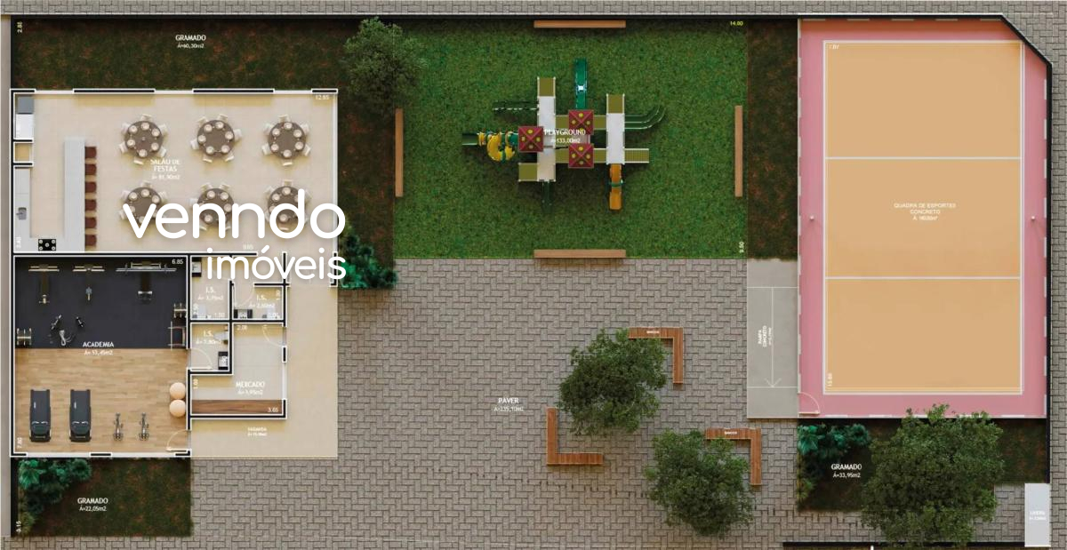 Lote em Condomínio à venda, 149,02m² - Cascavel Velho,Cascavel