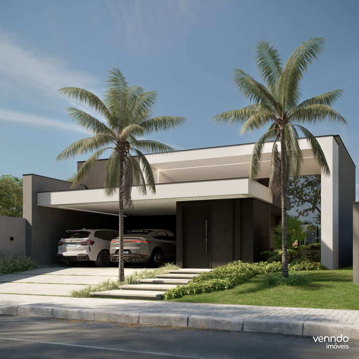 Casa à venda com 3 quartos, 207m² - Recanto Tropical,Cascavel